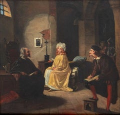 "Béatrice Cenci en prison croquée par Guido Reni"