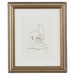 Achille Perilli framed print - Italy, 2003