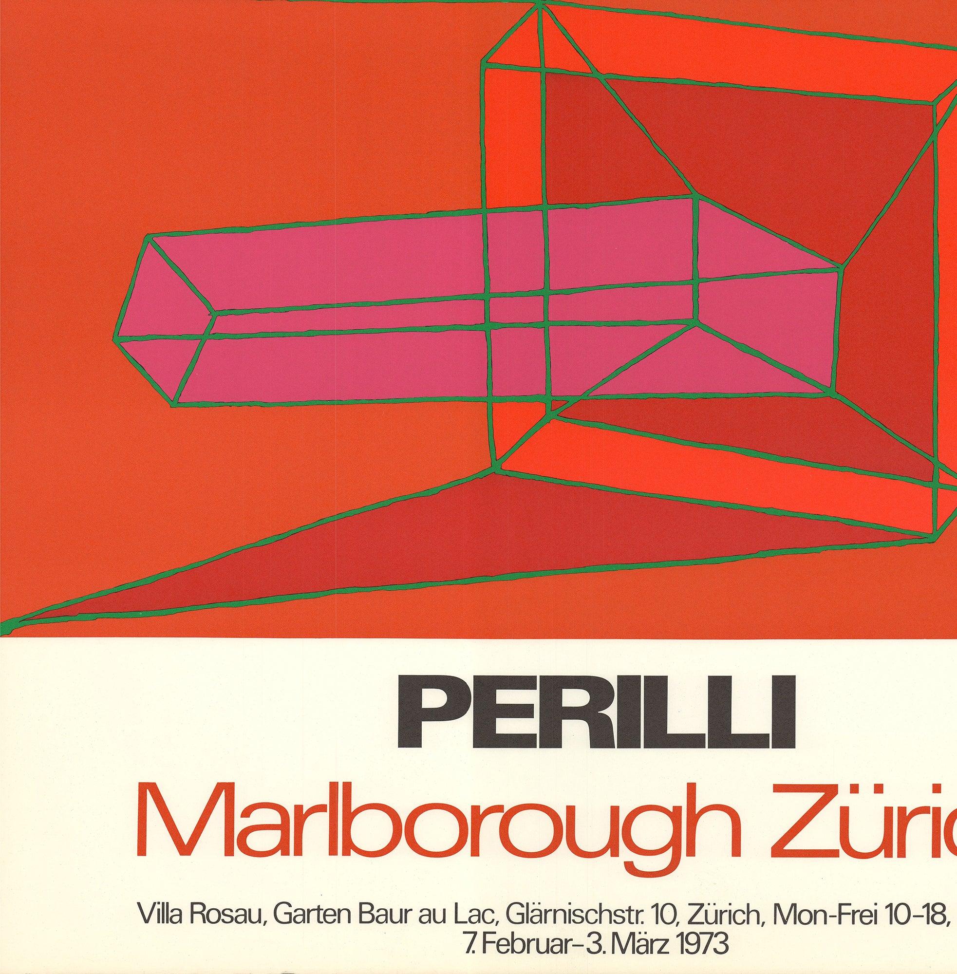 Marlborough Zürich – Print von Achille Perilli