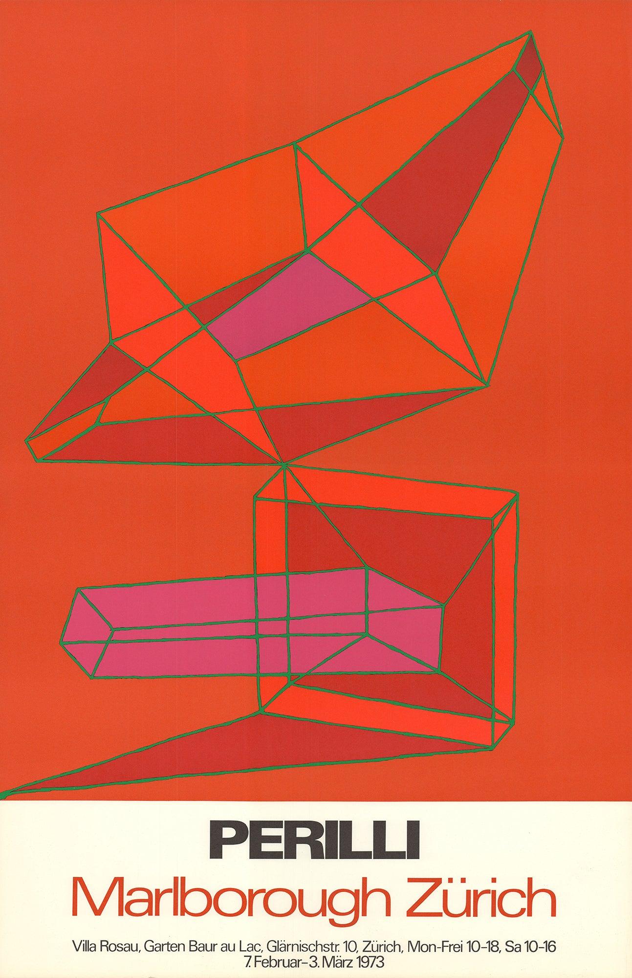 Achille Perilli Abstract Print – Marlborough Zürich