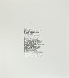 Phrases - Passage - Etching by Achille Perilli - 1999