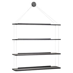 Achille &, Pier Giacomo Castiglioni Black Libreria Pensile Per Karakter