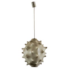 Vintage Achille & Pier Giacomo Castiglioni Cocoon Hanging Lamp Italian Manufacture 1960s