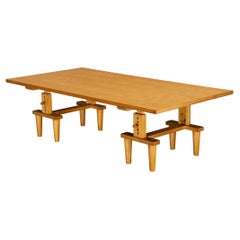 Achille & Pier Giacomo Castiglioni for Zanotta 'Bramante' Table in Maple