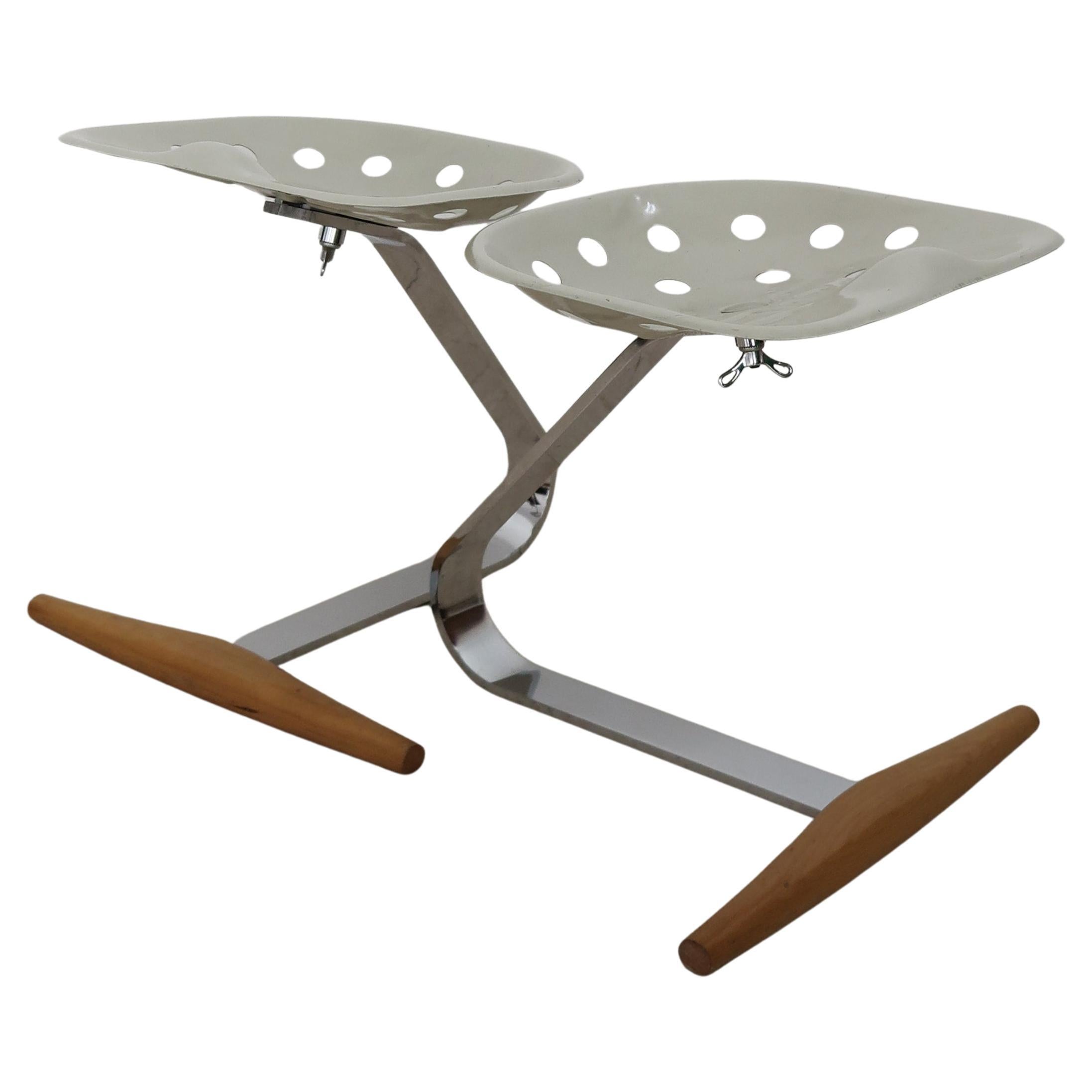 Achille & Pier Giacomo Castiglioni for Zanotta "Mezzadro" Stools 1960s