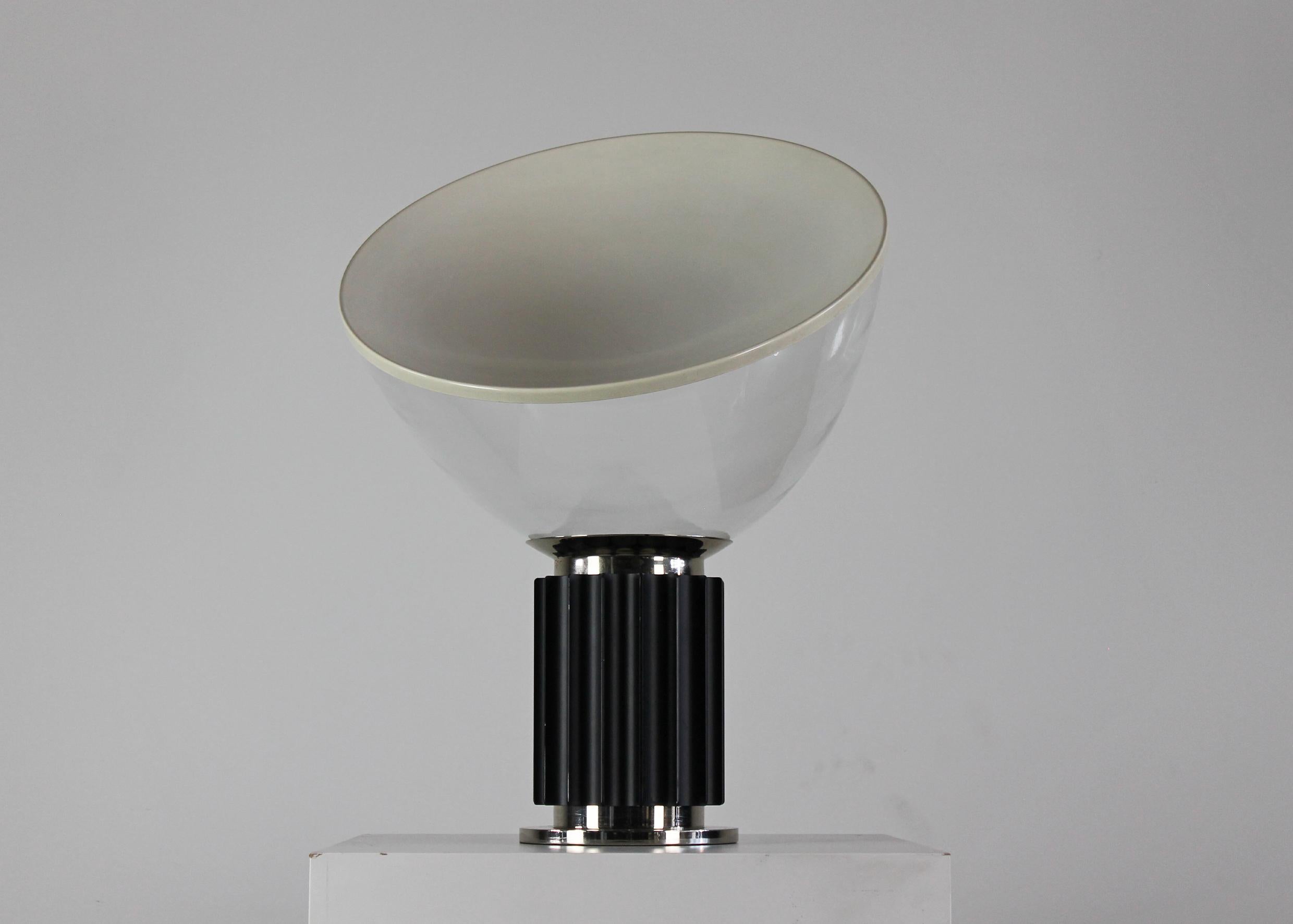 Italian Achille & Pier Giacomo Castiglioni Taccia Table Lamp by Flos, 1980s, Italy