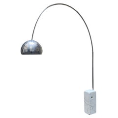 Achille & Piergiacomo Castiglioni für Flos Stehleuchte „Arco“, Italien, 1960er Jahre