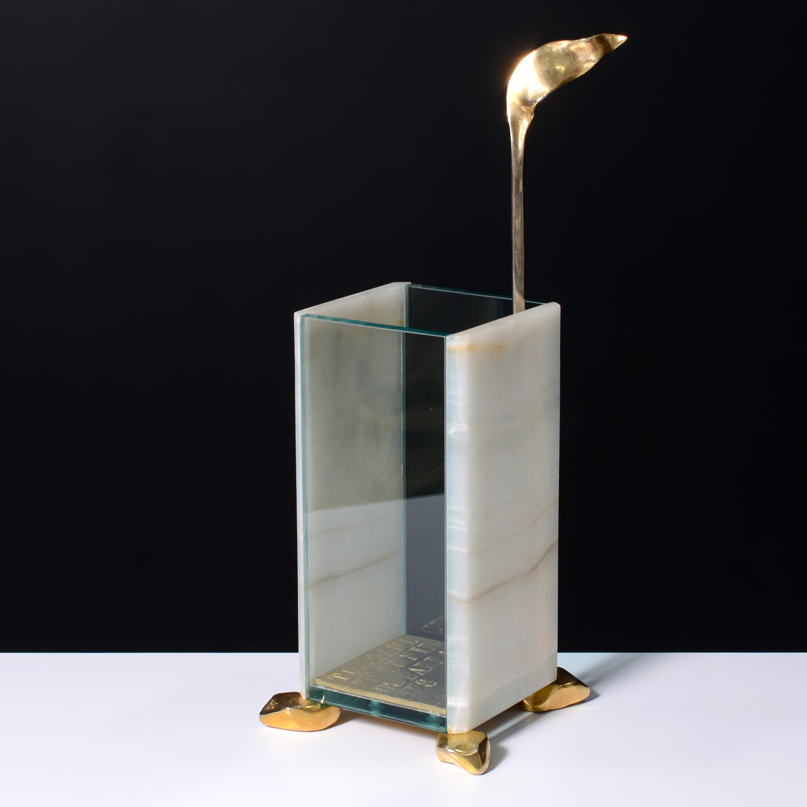 Achille Salvagni ALDUS Candle Lantern, Limited Edition For Sale 4