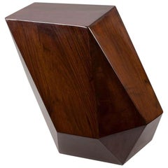 Achille Salvagni, "Emerald" Oak Side Table, Italy, 2013