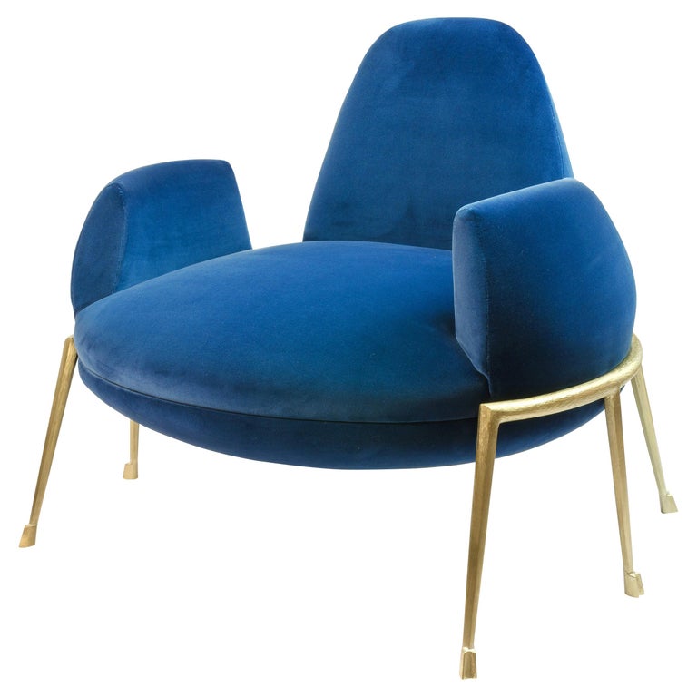 Achille Salvagni Papillia side chair, new