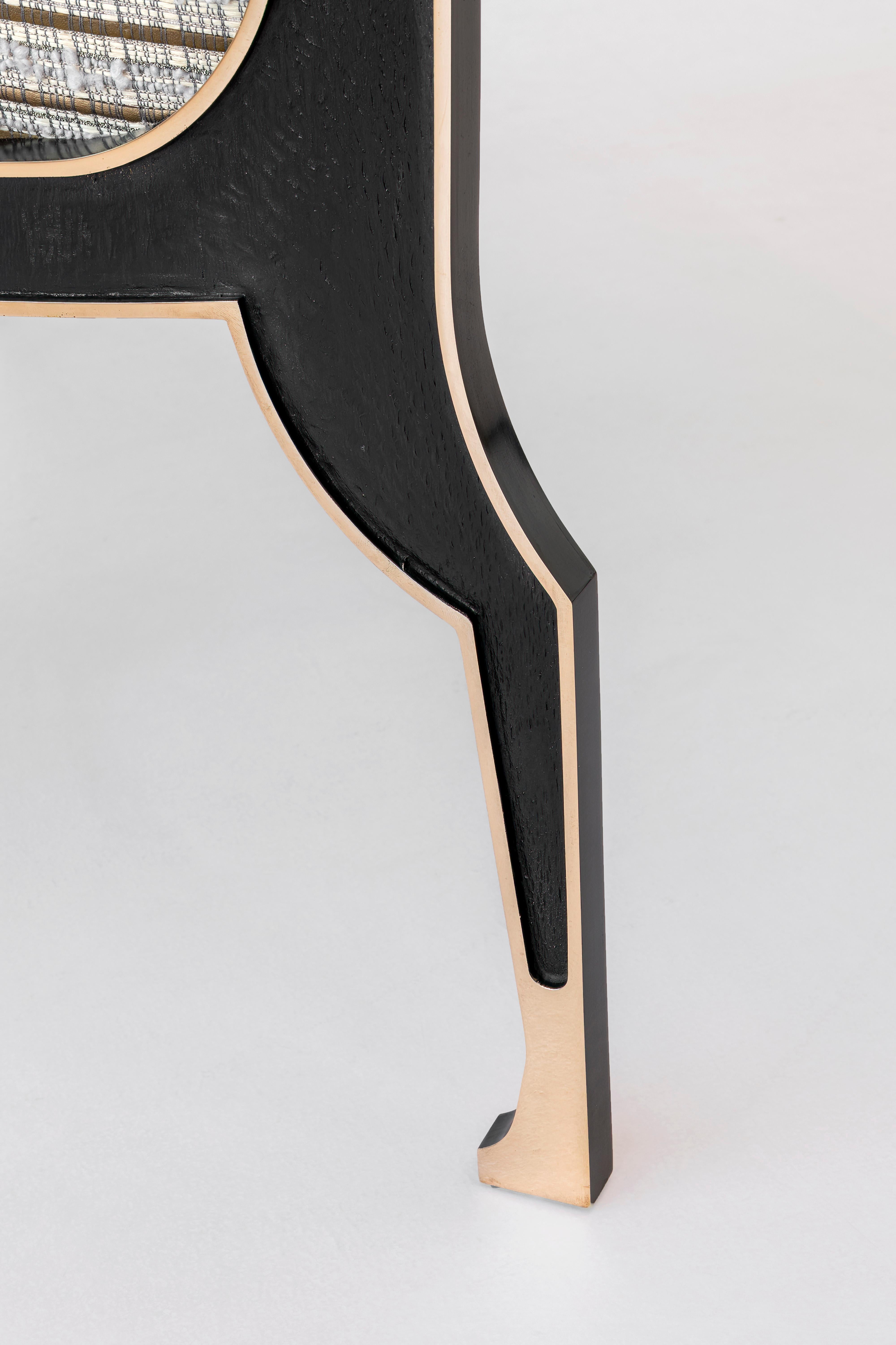 Cast Achille Salvagni, Tutankhamun, Contemporary Lounge Chair, Italy, 2022