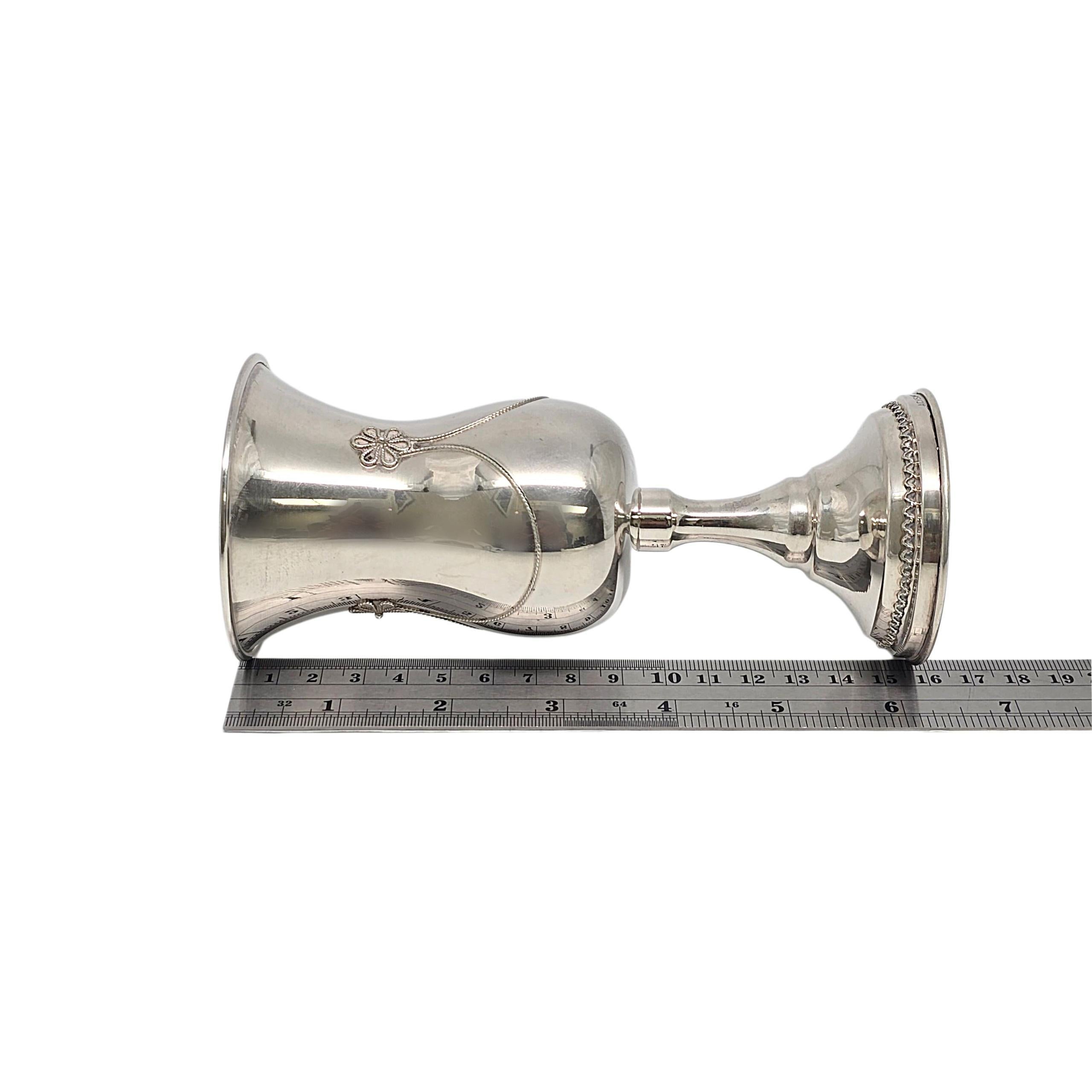 Tazza da vino in argento Sterling di Achsaf Israel #23221 in vendita 6