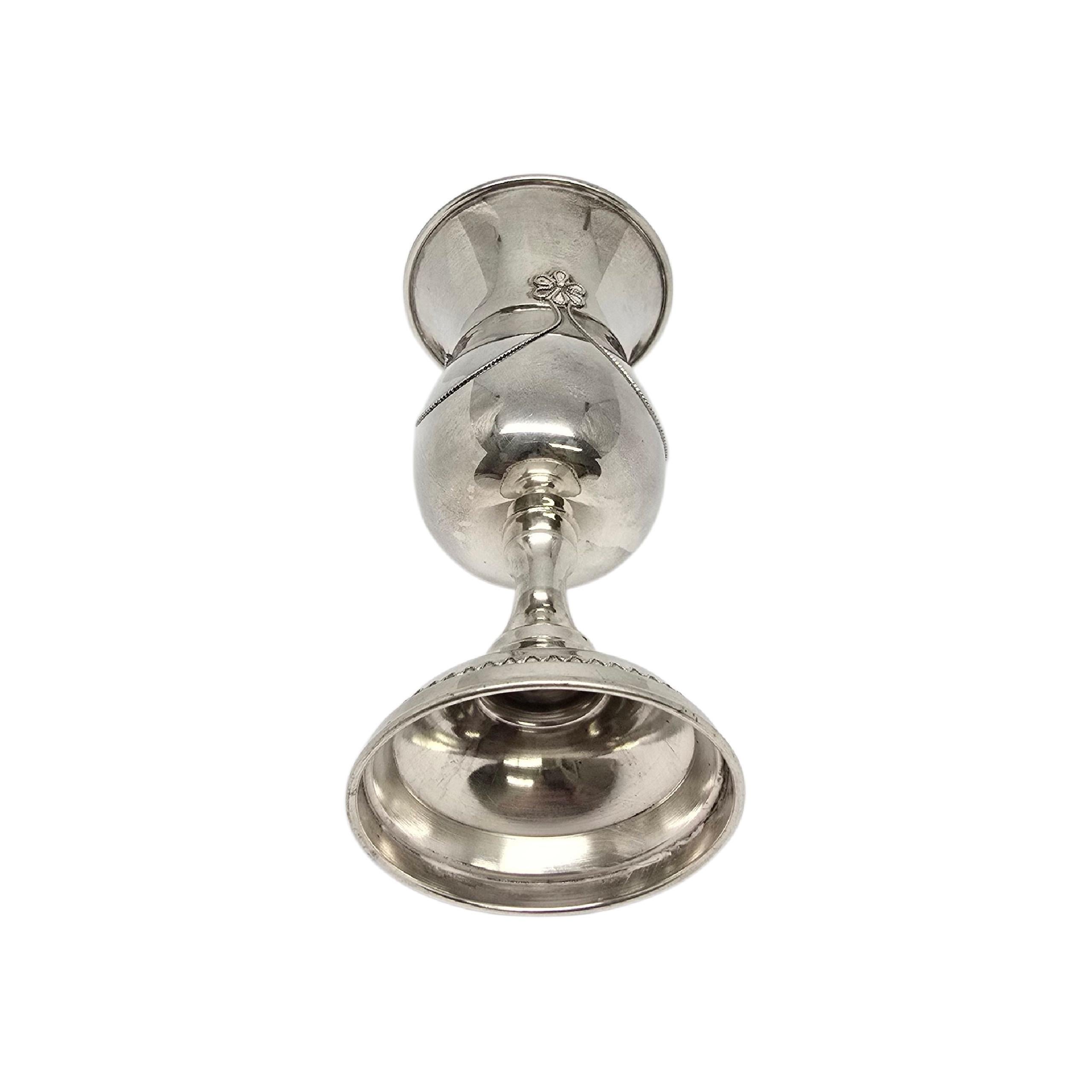 Tazza da vino in argento Sterling di Achsaf Israel #23221 in vendita 1