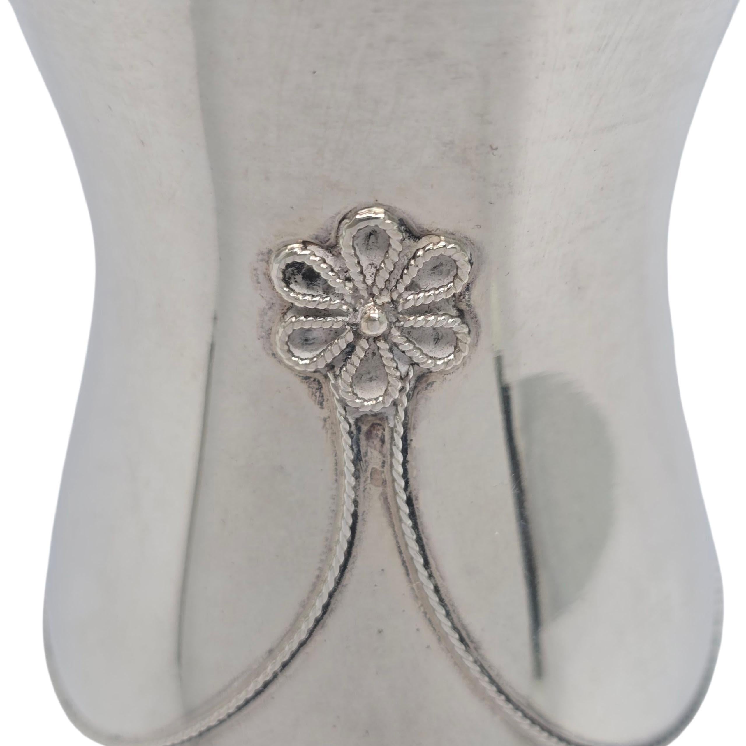 Tazza da vino in argento Sterling di Achsaf Israel #23221 in vendita 3
