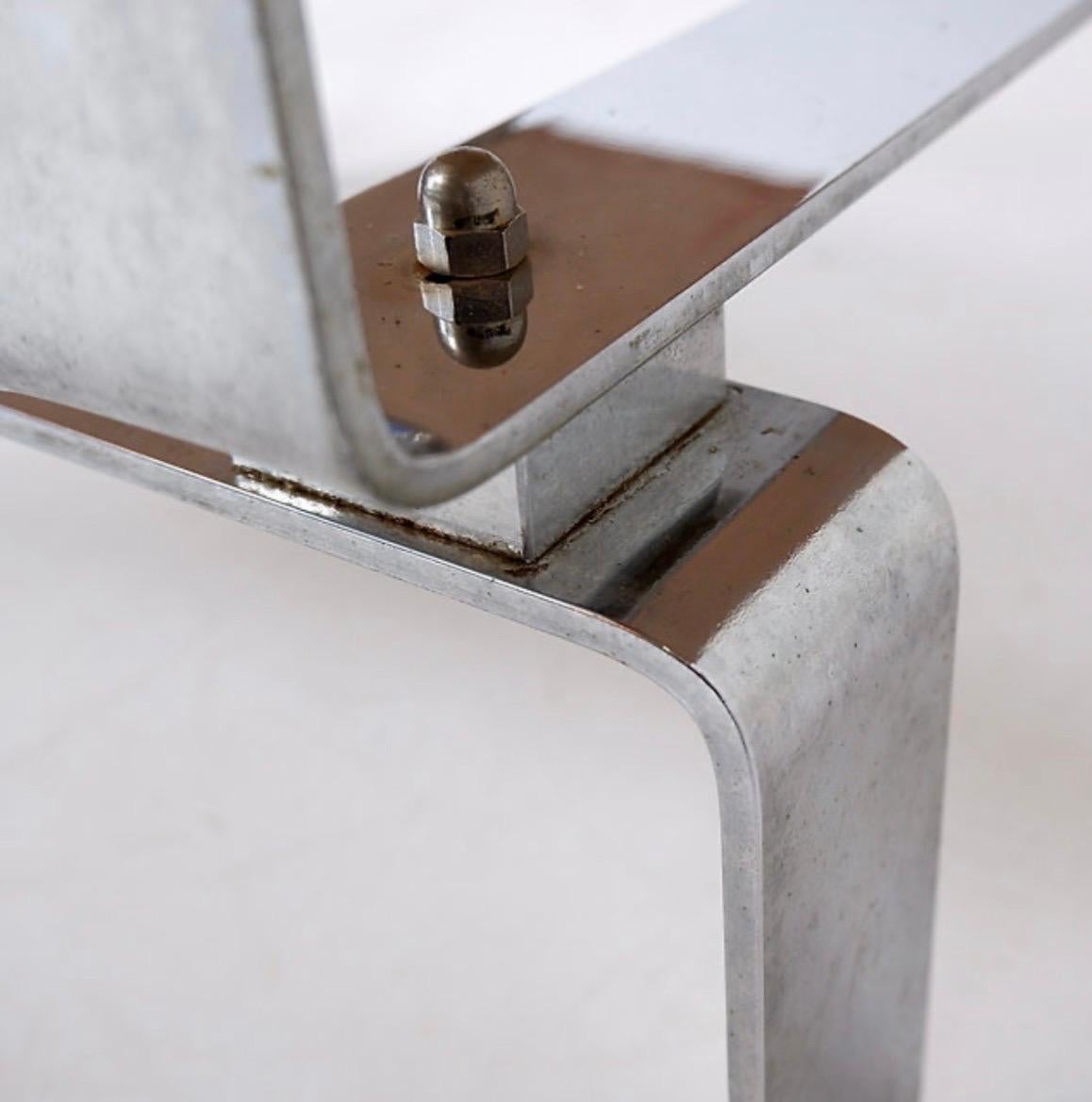 Plateau de table basse en laiton gravé à l'acide de Christian Krekels avec une pierre d'agate Bon état - En vente à Linkebeek, BE