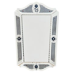 Acid-etched decorated miror – France 1940