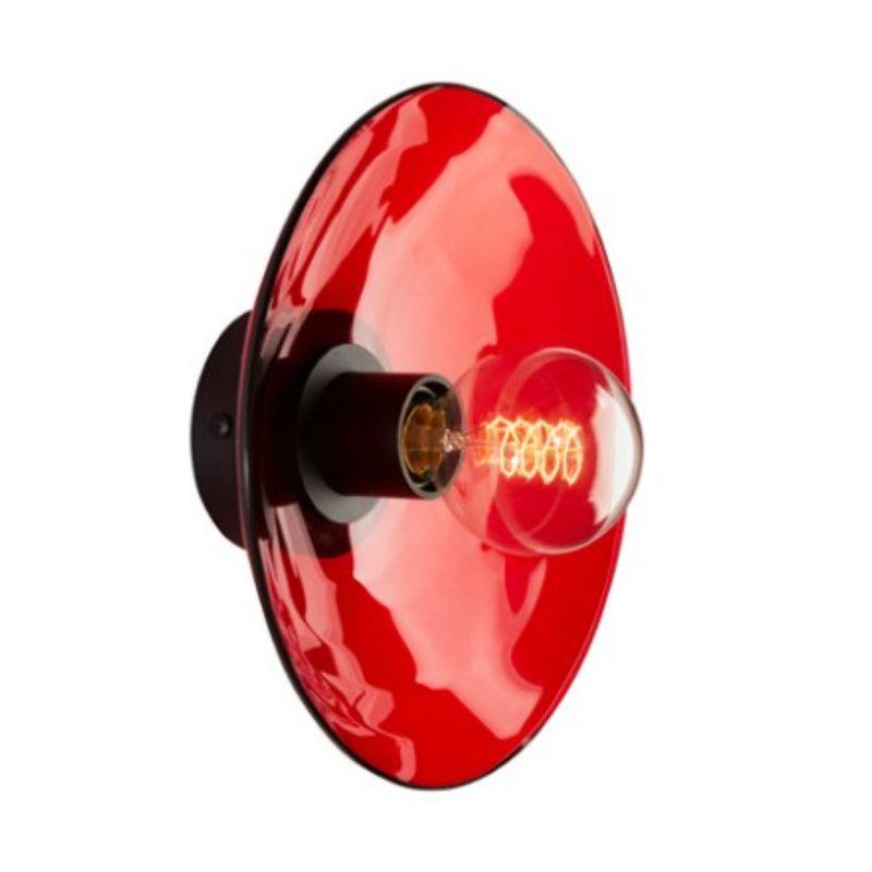 French Acid Red Zénith Wall Light, XS by Radar For Sale