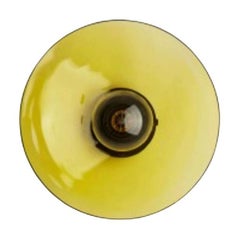 Lampada da parete Zénith giallo acido, XS di RADAR