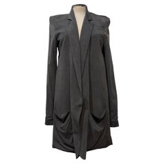 Acne Blacksweet Long Jersey Jacket FR 38 / IT42