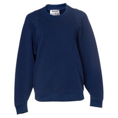Acne, Pull à col ras du cou bleu