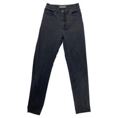 Acne Jeans Graue Skinny Denim-Hose, Größe 29/ 34