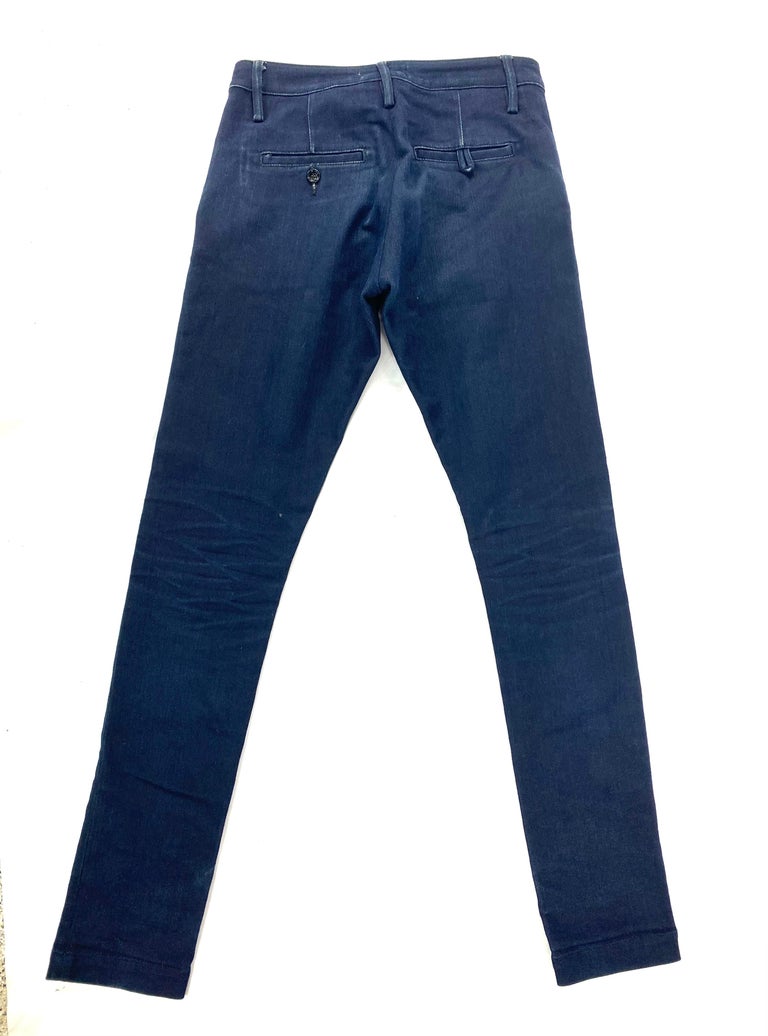 Acne Joy Sharp Blue Denim Jeans Pants, Size 25/32 For Sale at 1stDibs |  acnejoy