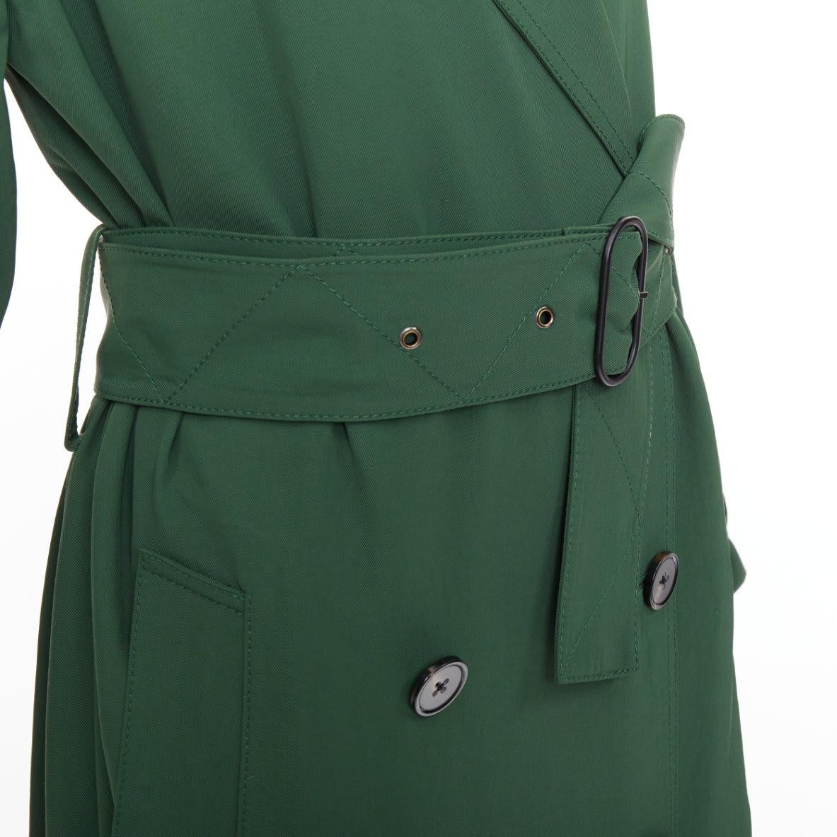 ACNE STUDIOS 2018 Lucie TW green twill belted maxi trench coat FR38 M
Reference: NKLL/A00575
Brand: Acne Studios
Model: Lucie TW Aceta
Collection: SS 2018
Material: Triacetate, Blend
Color: Green
Pattern: Solid
Closure: Button
Extra Details: Acne