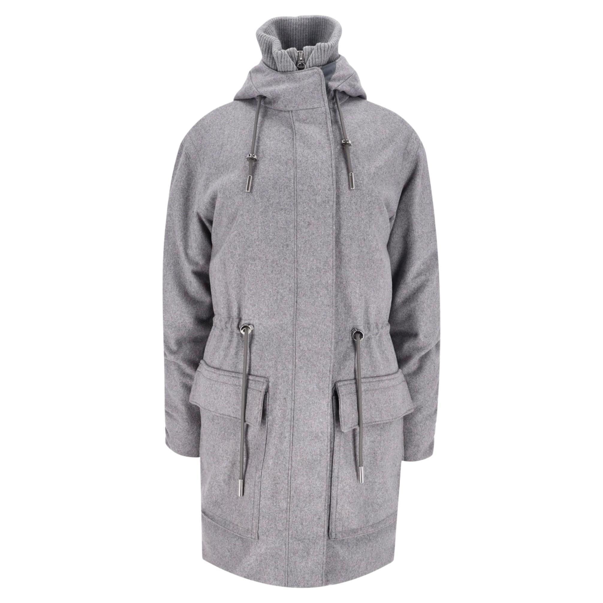 Acne Studios 
Alston
 Oversized Wool 
Cashmere Blend Down Parka Coat in vendita
