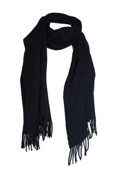 Acne Studios, Black Fringe scarf