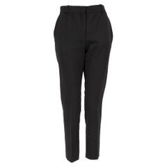 Acne Studios Black Slim Fit Suit Trousers Size S