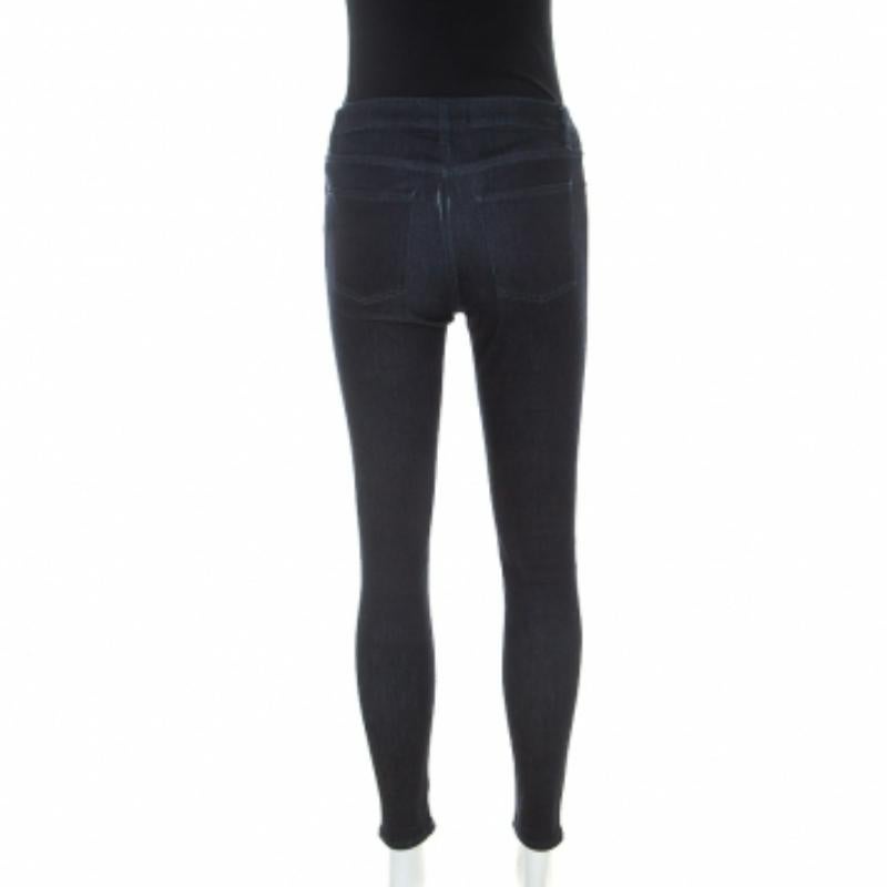 Acne Studios Vaqueros Azul Lavado Oscuro Kin 5 Candy Skinny Jeans S Negro en venta