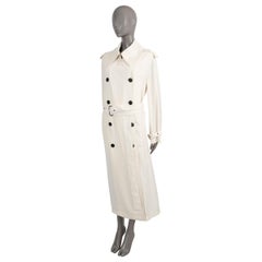 ACNE STUDIOS cream triacetate 2017 LUCIE TRENCH Coat Jacket 32 XXS