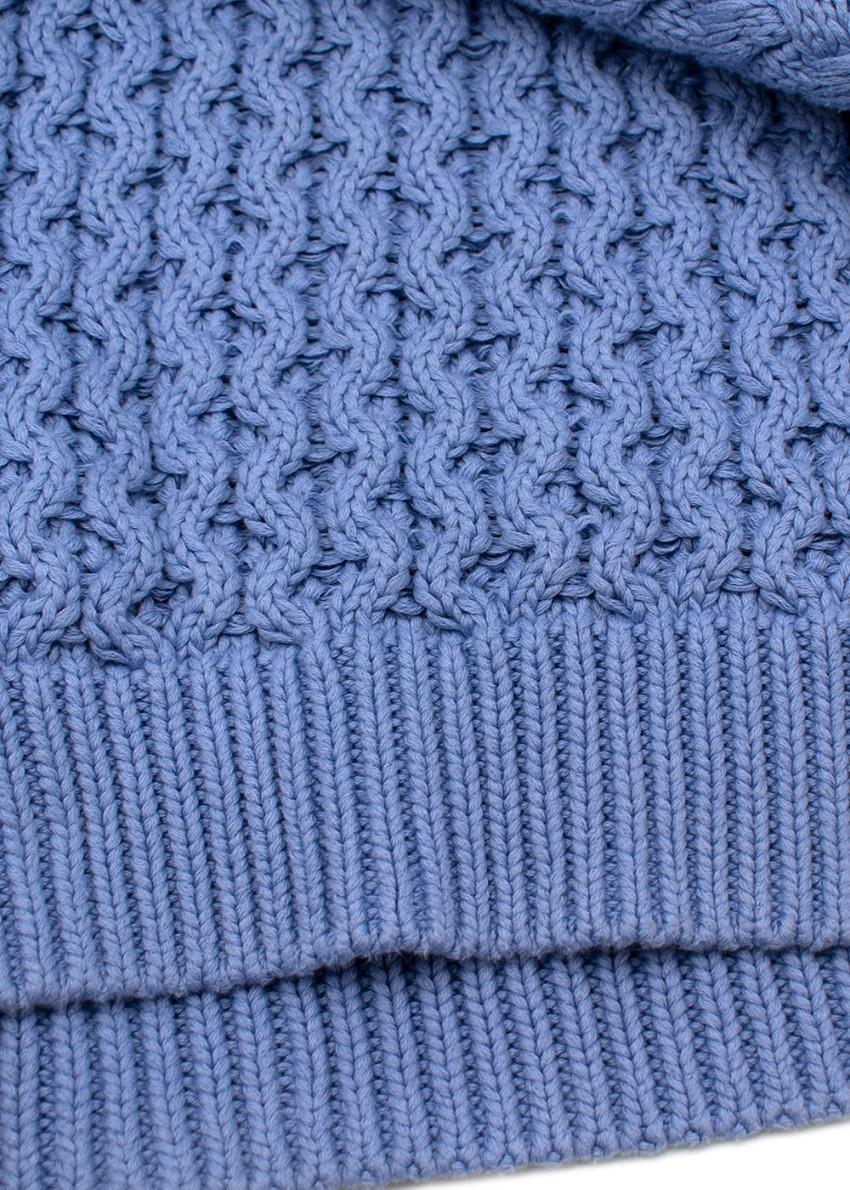 Maglione in maglia a cavi testurizzati di Acne Studios color lilla - US 8 in vendita 2