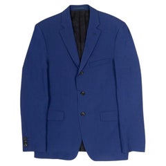 Acne Studios Men's Drifter Blazer Blue Wool Size 50 M/L
