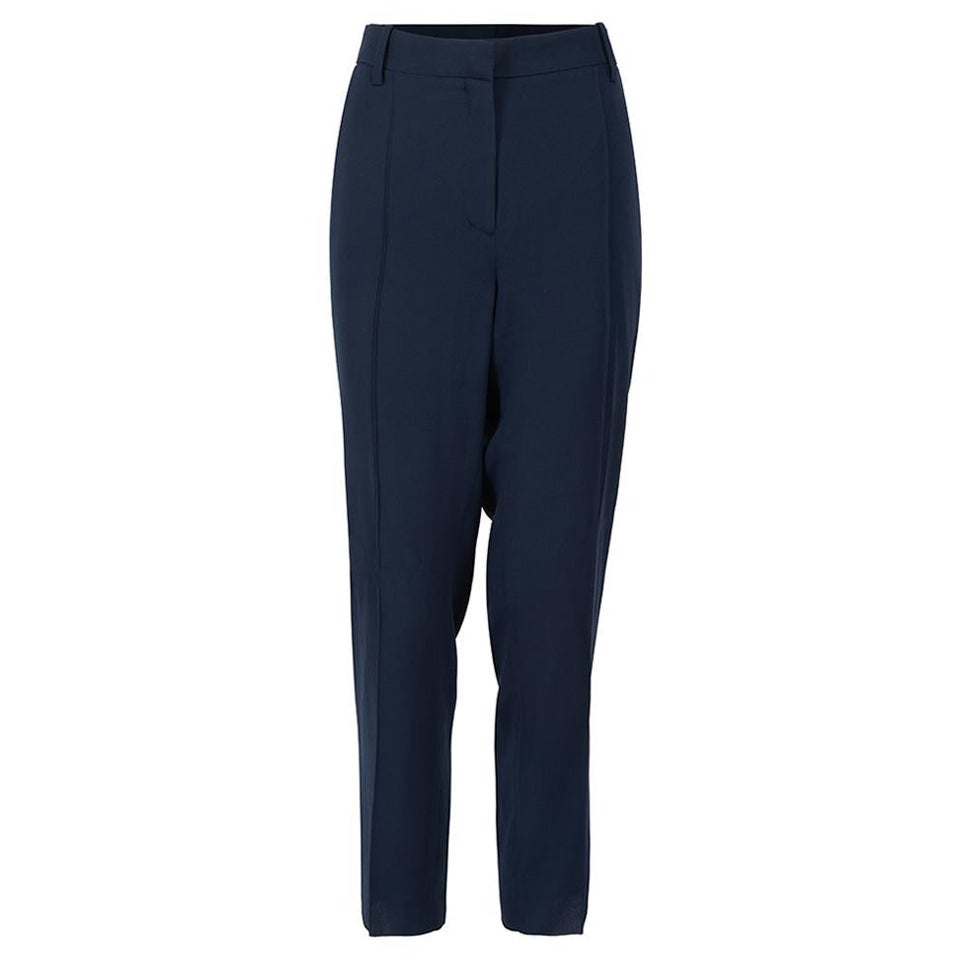 Pantaloni a zampa sottile di Acne Studio Navy Cora taglia L.A.