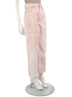 Acne Studios Pink Recrafted Tapered Jeans Size M