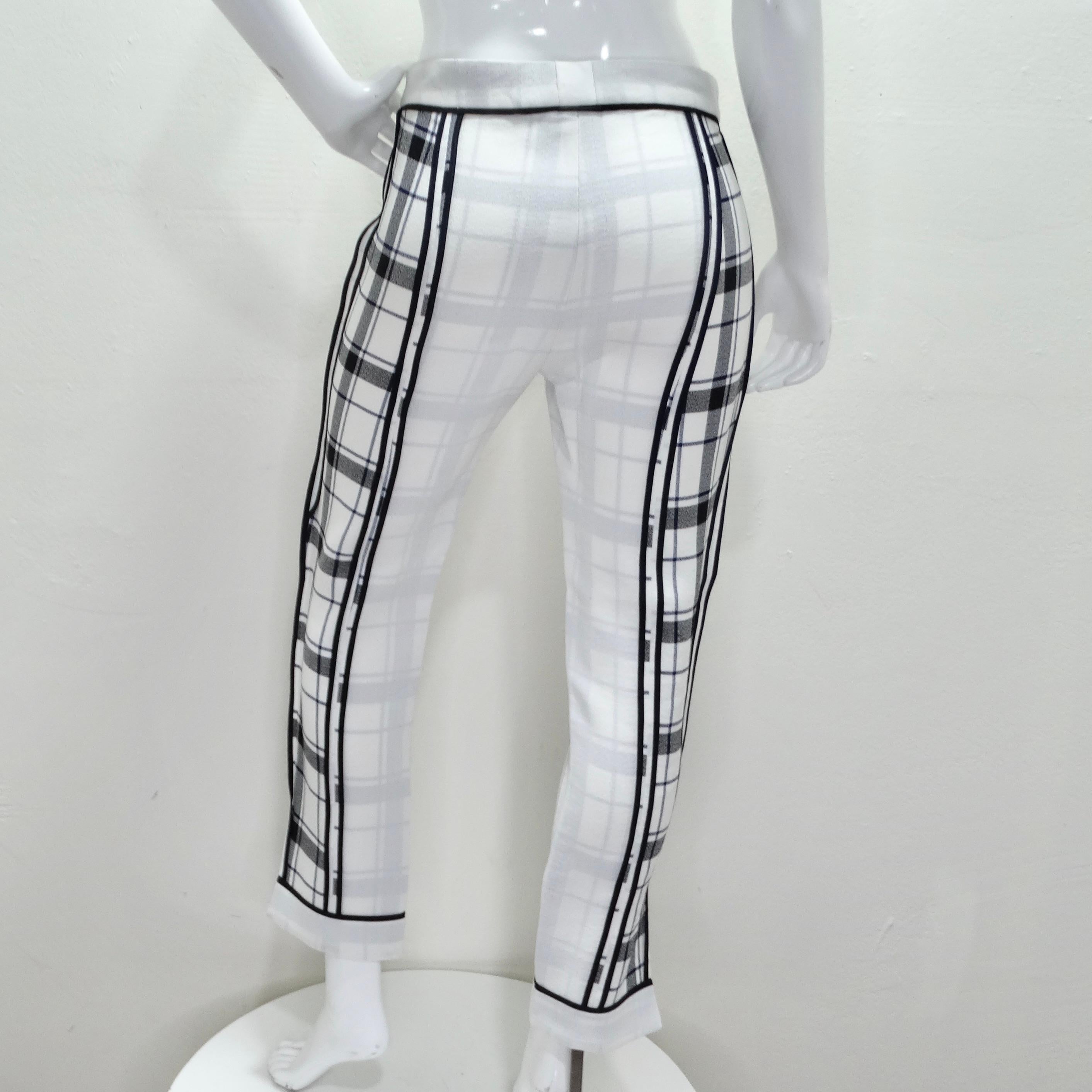 Acne Studios Plaid Trousers For Sale 2