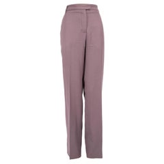 Acne Studios Purple Straight Leg Trousers Size L