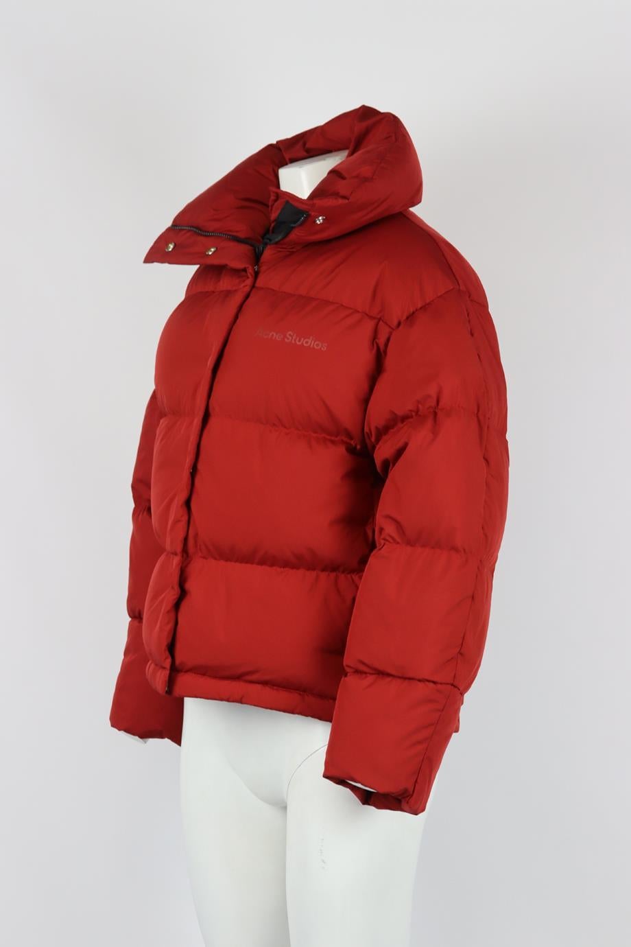 Acne Studios Quilted Padded Jacket Xsmall In Excellent Condition In London, GB