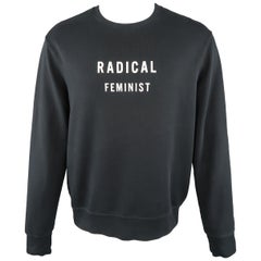 ACNE STUDIOS Size M Black RADICAL FEMINIST Pullover Sweater