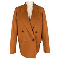 ACNE STUDIOS Size M Brown Polyester Wool Jacket Blazer