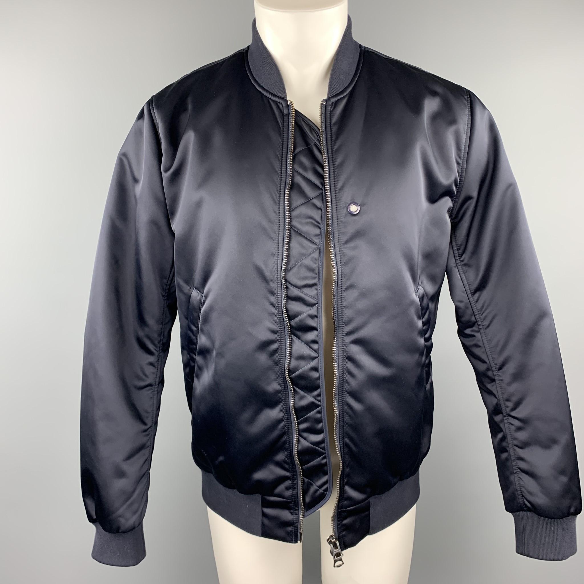 acne studios nylon bomber jacket
