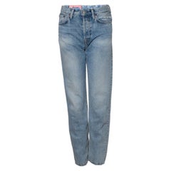 Acne Studios, Straight leg washed jeans