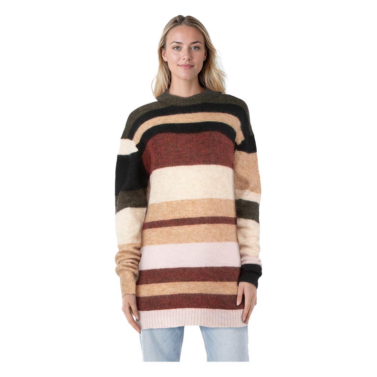 Acne Studios Stripe Pattern Knit Jumper Size S For Sale at 1stDibs