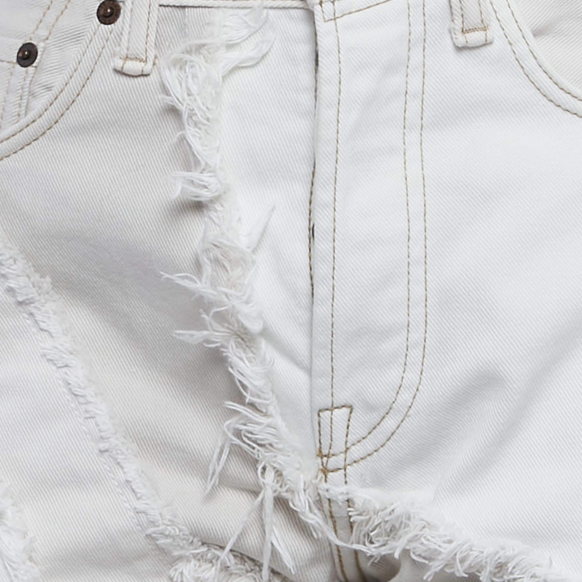 Grigio Studio M. I. Jeans in denim con stelle applicate di Acne Studios, vita 28