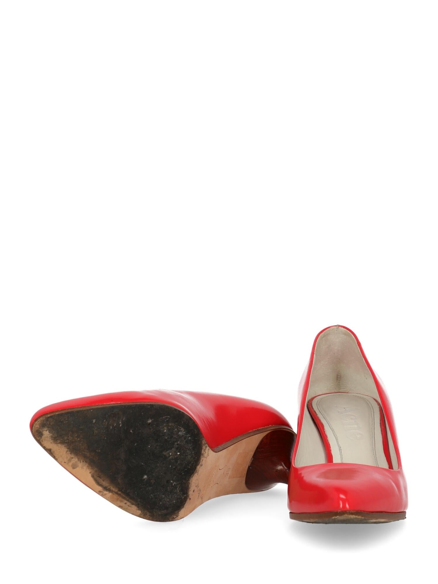 Women's Acne Studios Woman Pumps Red Leather IT 38 For Sale