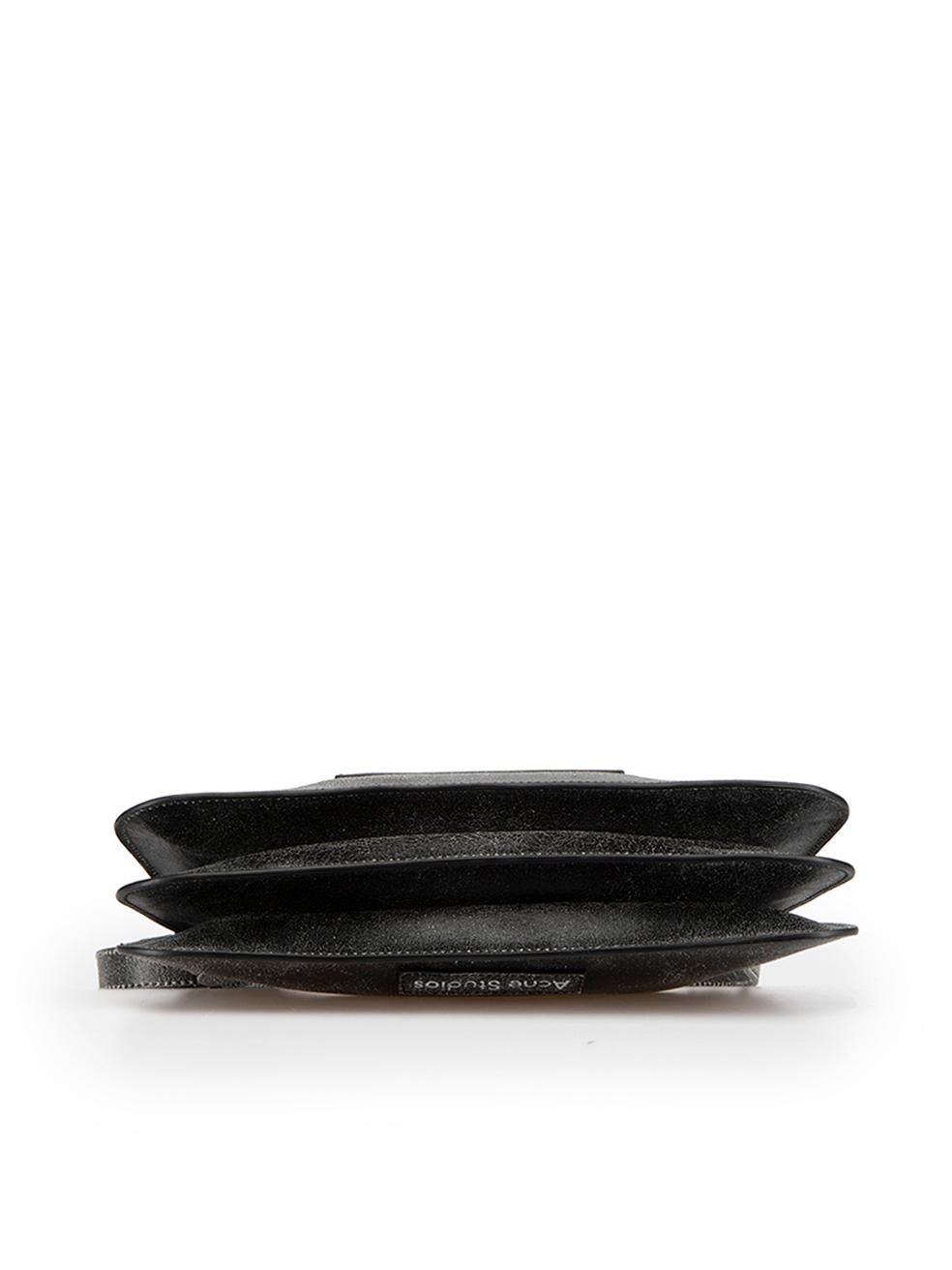 Acne Studios Women's Black Leather Platt Mini Shoulder Bag 1