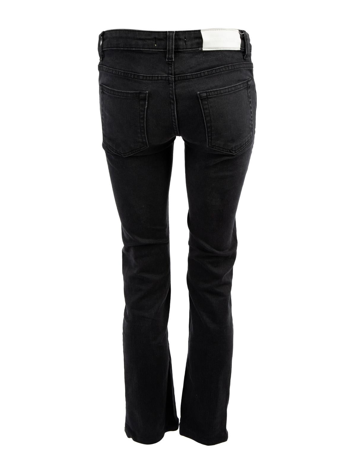Acne Studios Women's Straight Cut Jeans In Excellent Condition In London, GB
