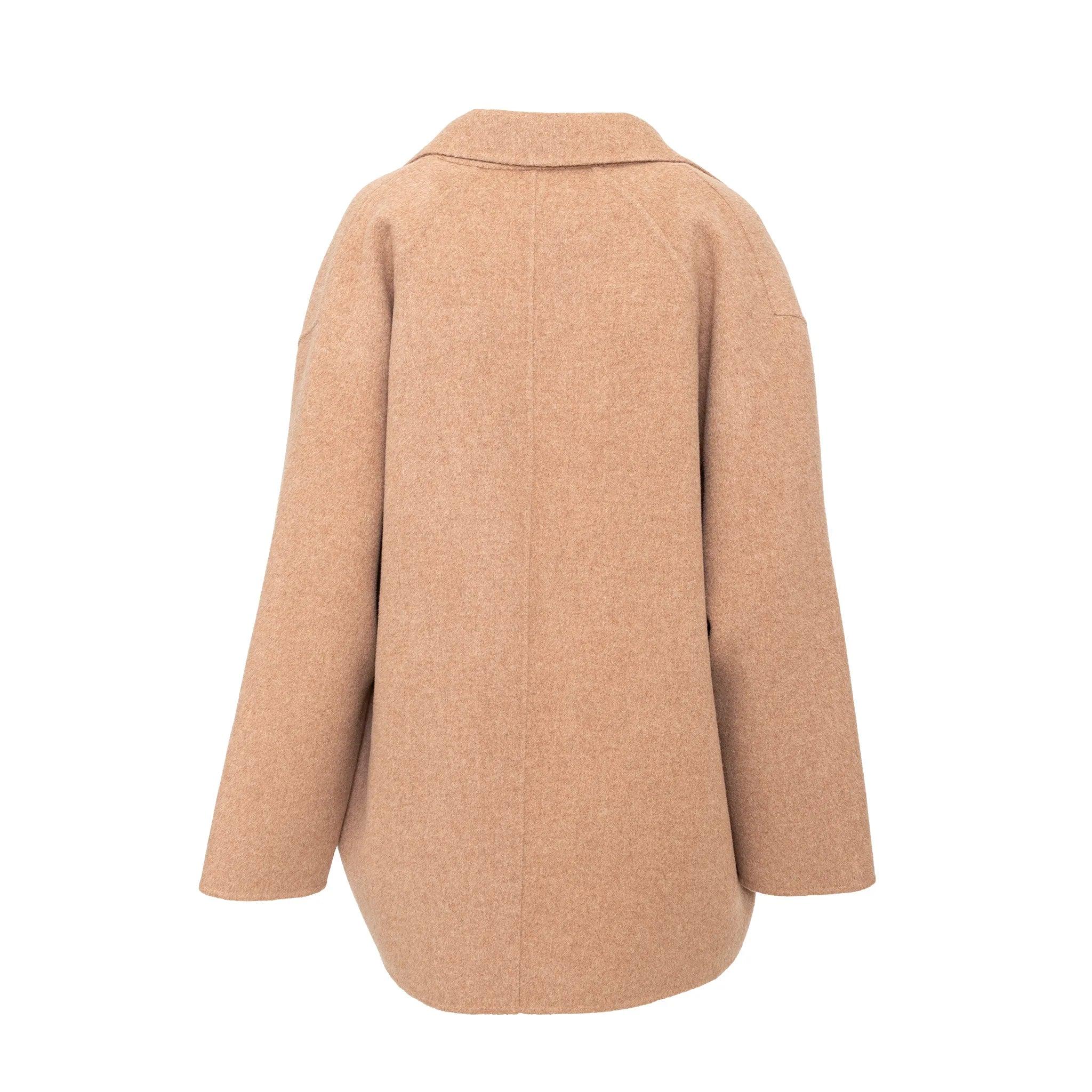 Beige Cappotto in lana di Studio Aates - Anni '10 in vendita