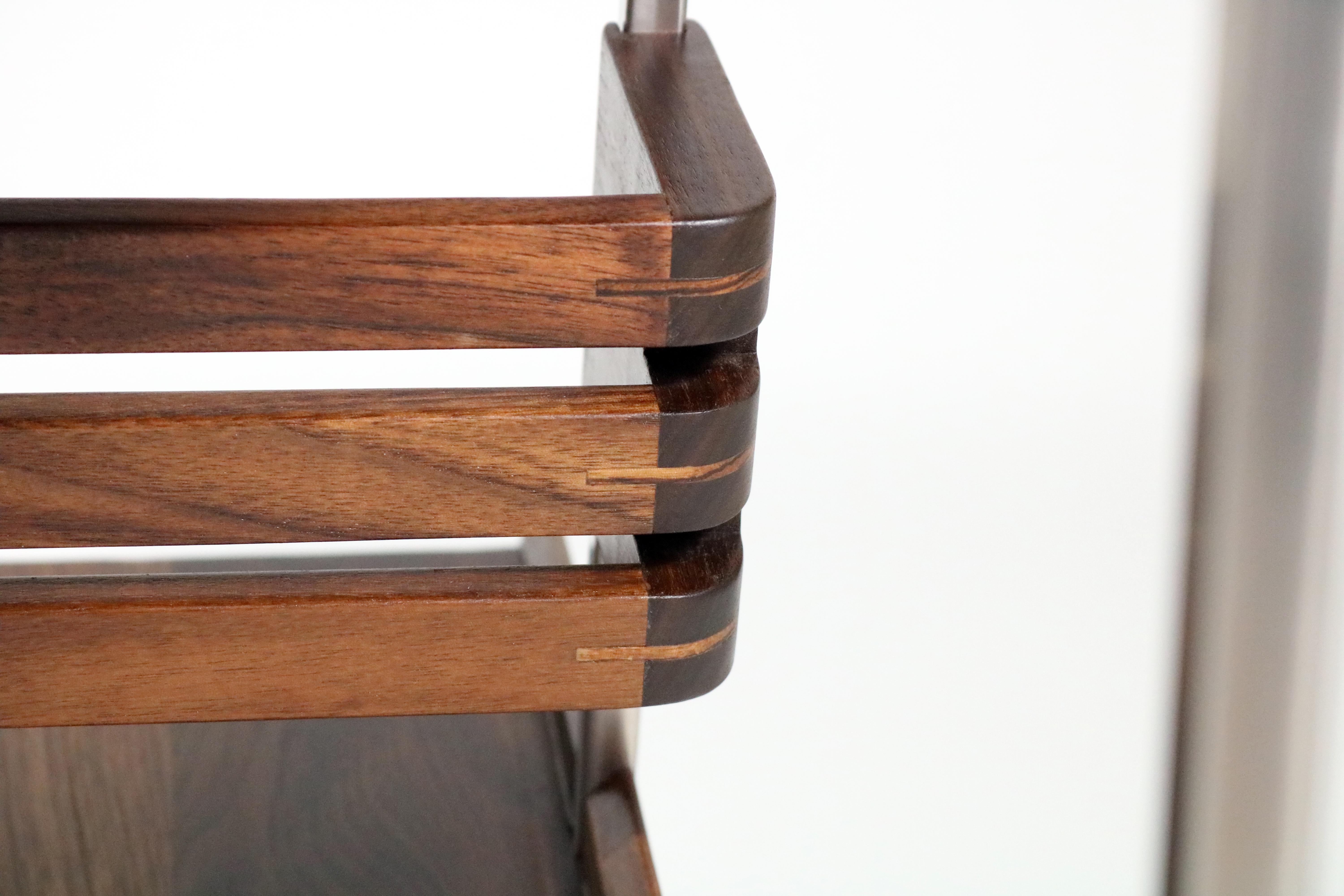'Acolyte' Side Table with Book Display Shelf by Alexander Giray 3